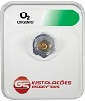 Canopla para ponto de consumo de Oxigênio - GS Instalações